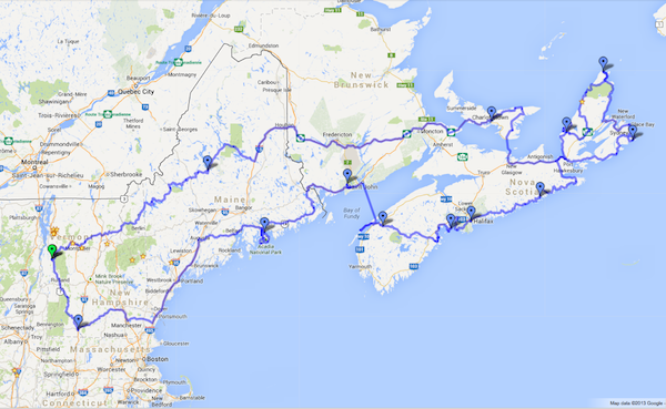 Further north and farther east — an exploration of Nova Scotia –